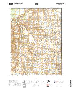 2019 Map of Dillingham B-3 NW, 2019 Print