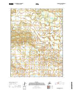 2019 Map of Dillingham B-5 SW, 2019 Print