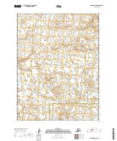 2019 Map of Dillingham C-2 SW, 2019 Print