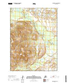 2019 Map of Dillingham D-1 NE, 2019 Print