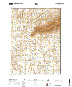 2019 Map of Dillingham D-3 NW, 2019 Print
