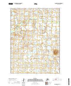 2019 Map of Dillingham D-4 NE, 2019 Print