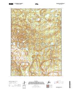 2019 Map of Dillingham D-6 SW, 2019 Print
