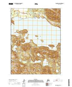 USGS Topographic Map – Dillingham D-7 NE