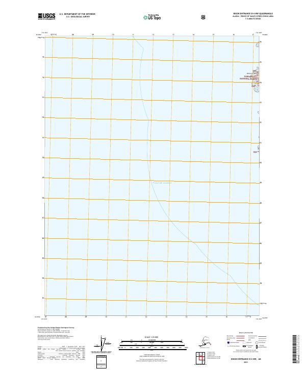USGS Topographic Map – Dixon Entrance D-4 NW