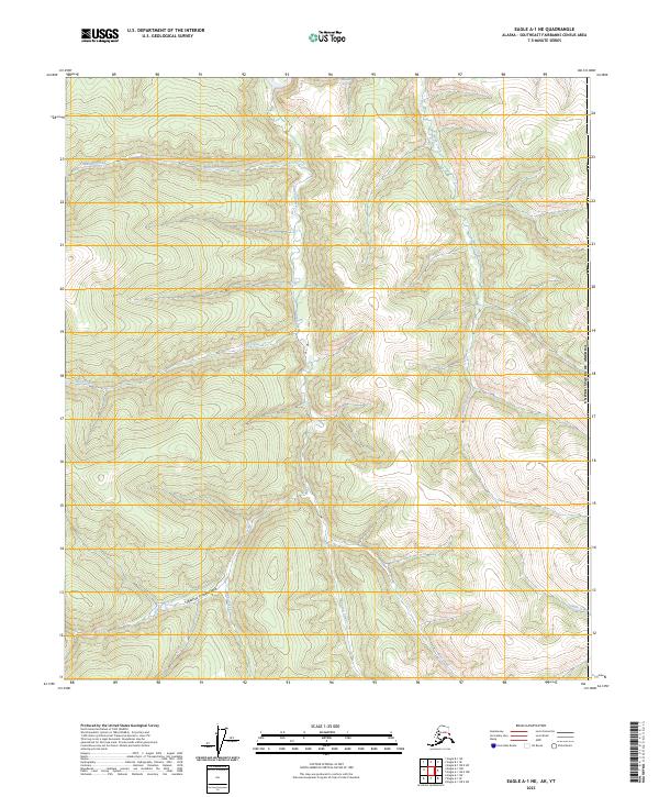 USGS Topographic Map – Eagle A-1 NE