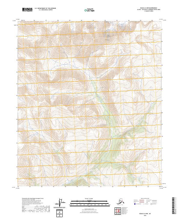 USGS Topographic Map – Eagle A-6 NW