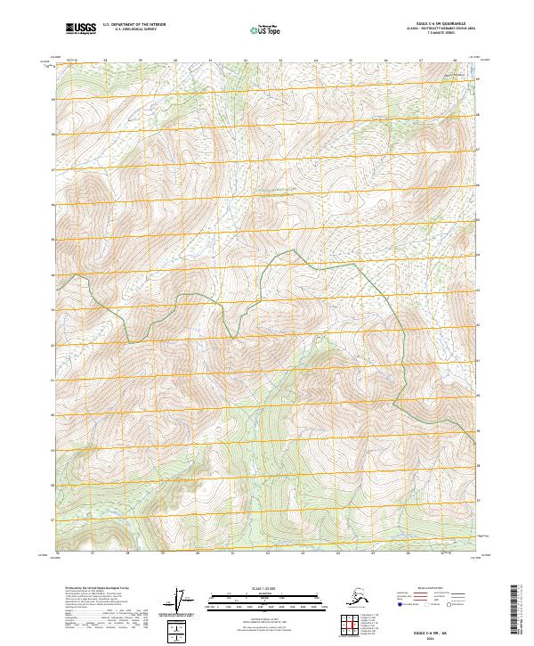 2024 Map of Eagle C-6 SW, 2024 Print