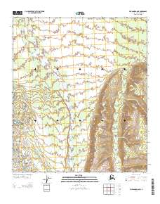 2013 Map of Fairbanks A-6 NE, 2013 Print
