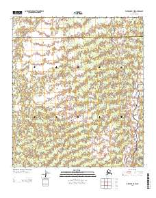 2013 Map of Fairbanks B-5 SW, 2013 Print