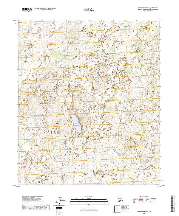USGS Topographic Map – Fairbanks B-6 NW