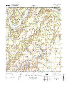 2013 Map of Fairbanks D-6 SE, 2013 Print