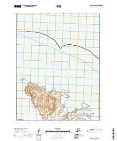 USGS Topographic Map – False Pass B-2 NE
