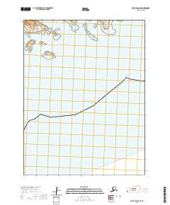 USGS Topographic Map – False Pass B-2 SE