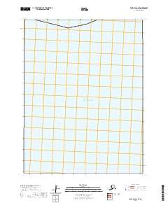 2020 Map of False Pass C-1 SE, 2020 Print