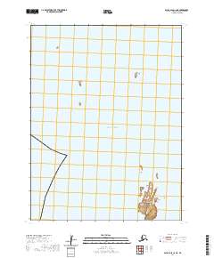 USGS Topographic Map – False Pass C-2 NE