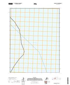 2020 Map of False Pass C-3 NW, 2020 Print