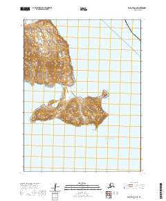 USGS Topographic Map – False Pass C-4 NE