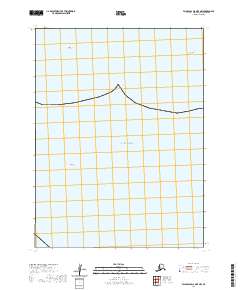 2020 Map of False Pass D-0 OE E NW, 2020 Print