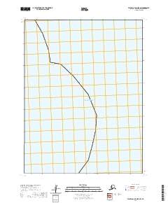 2020 Map of False Pass D-0 OE E SW, 2020 Print