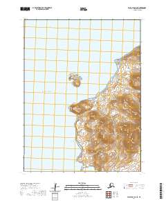 USGS Topographic Map – False Pass D-2 NE