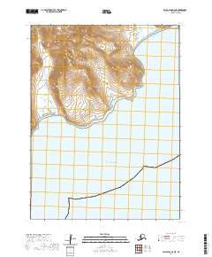 USGS Topographic Map – False Pass D-3 NE