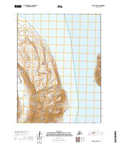 USGS Topographic Map – False Pass D-5 NE
