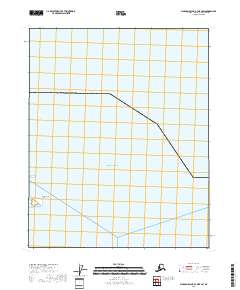 2018 Map of Flaxman Island A-3 OE E SW, 2018 Print