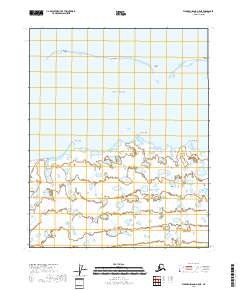 USGS Topographic Map – Flaxman Island A-5 NE