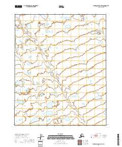 2018 Map of Flaxman Island A-5 SW, 2018 Print