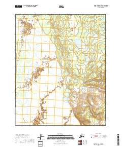 2018 Map of Fort Yukon A-1 NE, 2018 Print