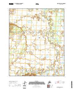 2018 Map of Fort Yukon A-2 SW, 2018 Print