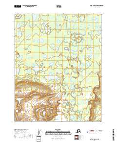 2018 Map of Fort Yukon A-5 NE, 2018 Print
