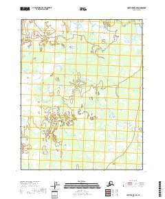 2018 Map of Fort Yukon B-1 SW, 2018 Print