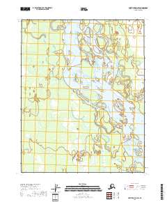 2018 Map of Fort Yukon B-2 SW, 2018 Print