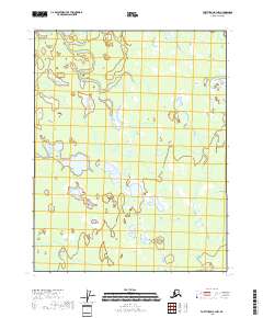 2018 Map of Fort Yukon B-3 NW, 2018 Print