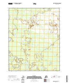 2018 Map of Fort Yukon B-3 SW, 2018 Print