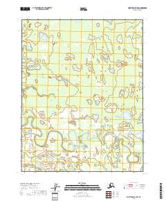 2018 Map of Fort Yukon B-4 NW, 2018 Print