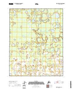 USGS Topographic Map – Fort Yukon B-5 NE