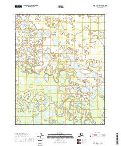 USGS Topographic Map – Fort Yukon B-5 SE