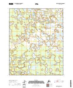 2018 Map of Fort Yukon B-5 SW, 2018 Print