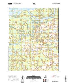 USGS Topographic Map – Fort Yukon B-6 NE