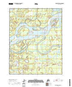 USGS Topographic Map – Fort Yukon B-6 NW