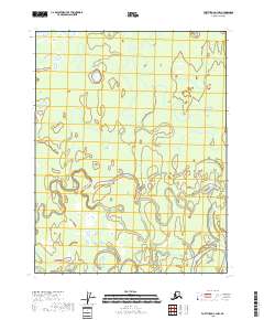 2018 Map of Fort Yukon C-3 NW, 2018 Print