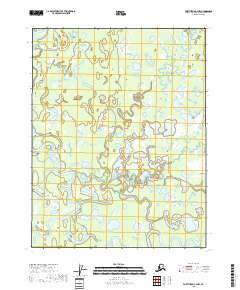 USGS Topographic Map – Fort Yukon C-4 NW