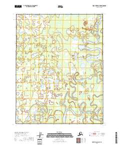 2018 Map of Fort Yukon C-5 NE, 2018 Print