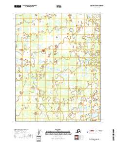 2018 Map of Fort Yukon C-5 NW, 2018 Print