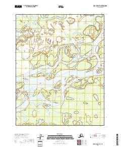 USGS Topographic Map – Fort Yukon C-5 SE