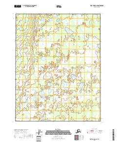 2018 Map of Fort Yukon C-6 NE, 2018 Print