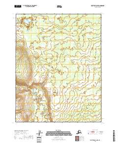 2018 Map of Fort Yukon C-6 NW, 2018 Print